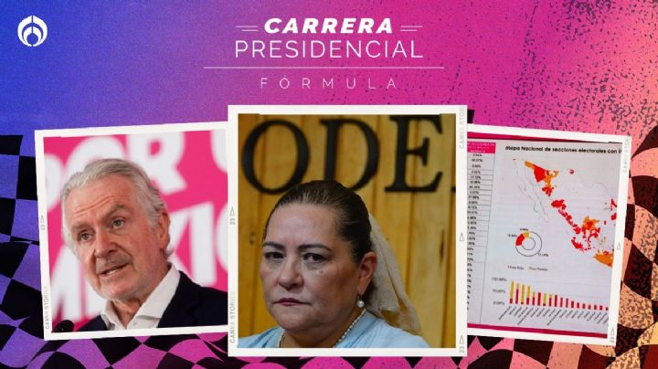 Alianza opositora  'hace chamba' del INE: Creel presenta mapa en zonas de riesgo para elecciones