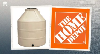 Home Depot: el tinaco más vendido para familia grande cuesta menos de 4,000 pesos