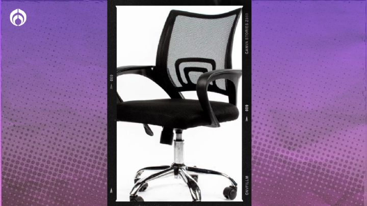 Bodega Aurrera remata silla de oficina por menos de 500 pesos ideal para home office
