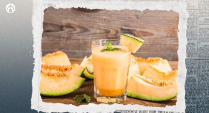 Receta para una refrescante y cremosa agua de melón tan rica como la de La Michoacana