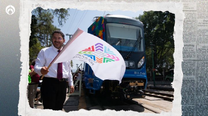 Martí Batres impulsa la modernización del Tren Ligero: duplica la flota y eleva la movilidad
