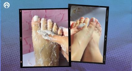 La mezcla con arroz para exfoliar y eliminar el mal olor en los pies