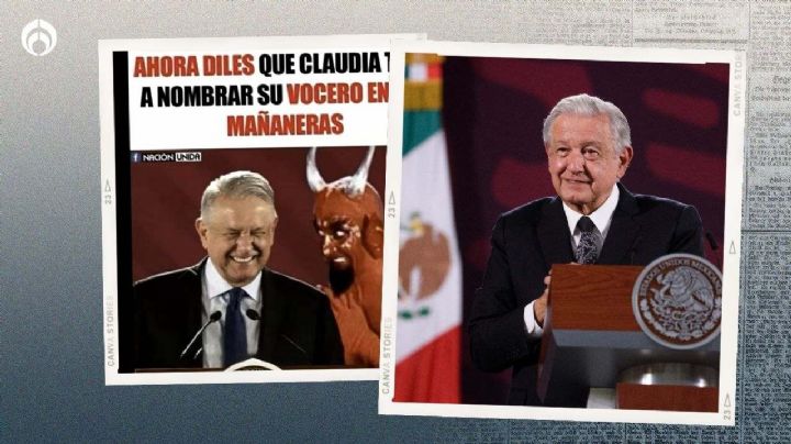 AMLO saca al 'diablito': mucha gente no quiere que me vaya, dice con meme