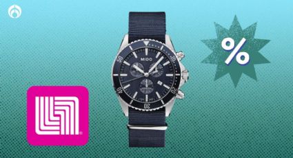 Liverpool rebaja reloj Mido Ocean Star de acero; ideal para papás modernos y deportistas