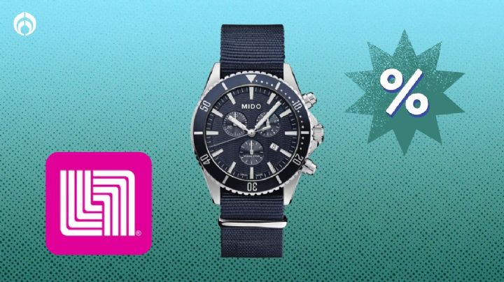 Liverpool rebaja reloj Mido Ocean Star de acero; ideal para papás modernos y deportistas