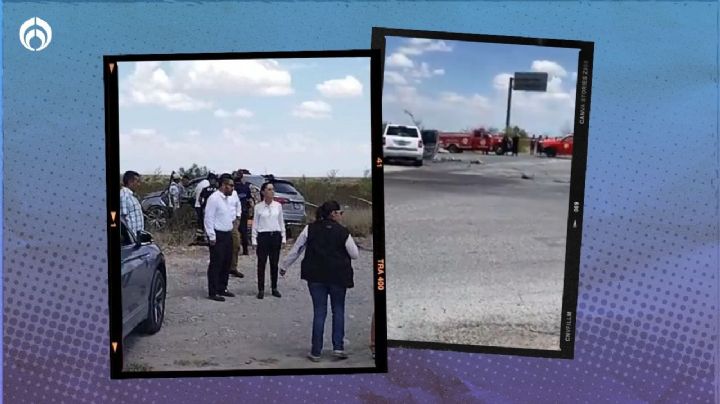 Equipo de Sheinbaum sufre accidente en Coahuila; muere una persona
