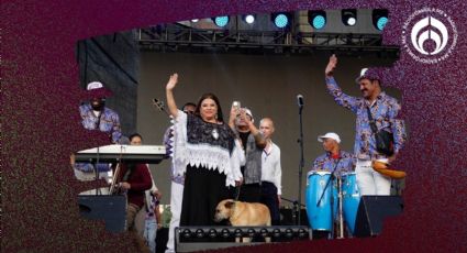 Brugada pone el ritmo en el Monumento a la Revolución: celebra baile de la victoria de la 4T