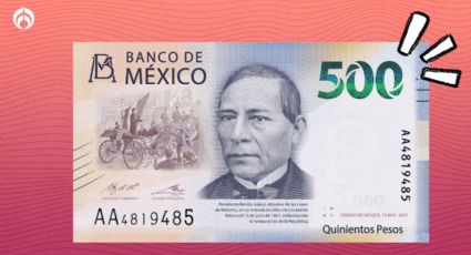 Curiosa característica del billete de 500 que se vende en CINCO millones de pesos