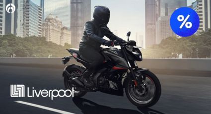 Liverpool hace descuentote a moto Bajaj Pulsar N250 modelo 2024 de gran potencia; alcanza 130km/h