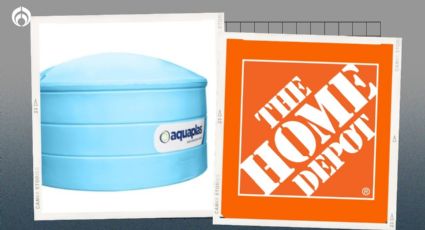 Home Depot remata cisterna Aquaplas (descuentazo de casi 2000 pesos y va con accesorios)