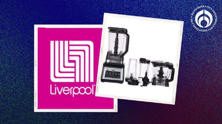 Gran Barata Liverpool: el set de licuadora Ninja 'regalada' con 4 vasos y diferentes cuchillas