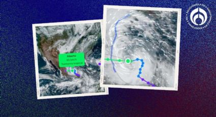 Tormenta tropical Alberto: FOTOS de cómo luce su 'ojo' desde el espacio