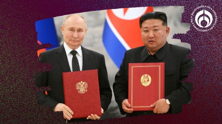 Putin y Kim Jong-un sellan pacto de defensa mutua en caso de ataque
