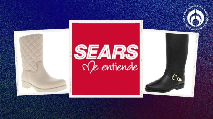 Sears: 5 botas de lluvia para dama que tienen ‘descuentazo’ y valen menos de 1,000 pesos
