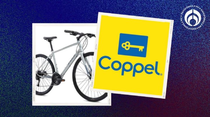 Coppel rebaja a mitad de precio bici de montaña Fuji súper resistente y con 18 velocidades