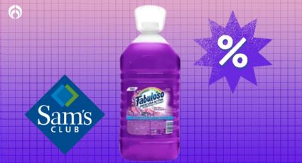 Sam’s Club rebaja la botellota de 10L de Fabuloso que también sirve contra los mosquitos