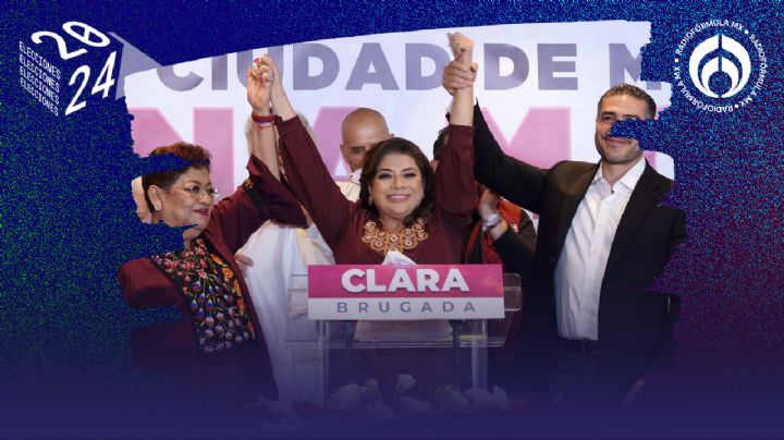 Clara Brugada: 'estamos ganando la ciudad', dice a López-Dóriga