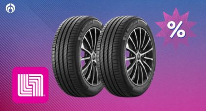 Liverpool pone en oferta paquete de llantas MICHELIN excelentes y seguras para piso seco y mojado