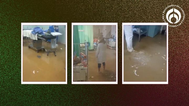 Tormenta Alberto: se inunda Hospital de la Niñez Oaxaqueña; ya atienden la situación (VIDEO)
