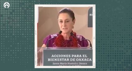 'Todo está bien; tranquilos': sismo saca 'sustito' a Sheinbaum y AMLO en Oaxaca (VIDEO)