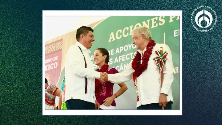 'Jamás un gobierno había dado tanto por Oaxaca', afirma Salomón Jara en reunión con Sheinbaum y AMLO