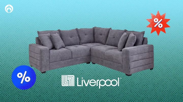 Liverpool: la sala modular con diseño moderno, cómodo y extra suave que tiene a precio de remate