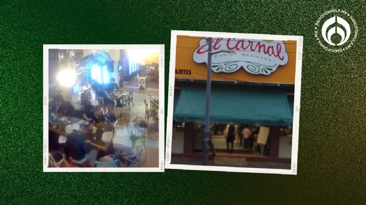 Asaltan restaurante El Carnal; clientes se esconden debajo de las mesas (VIDEO)