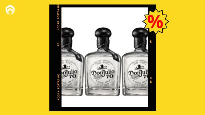 Bodega Aurrera tiene este paquete de tequila Don Julio al 3x2, para que no haga falta en la fiesta