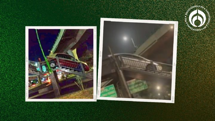 Este es el riesgoso puente de la ‘vergüenza’ en Naucalpan… que engaña a automovilistas