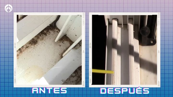 Trucazo de expertos para limpiar el polvo de los rieles de la ventana fácil y rápido