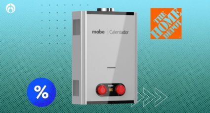 Home Depot rebaja calentador de paso Mabe que ahorra hasta 60% de gas y es instantáneo