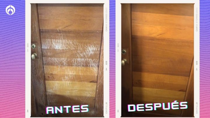 Trucazo para quitar los rayones a la madera y devolverle su aspecto elegante