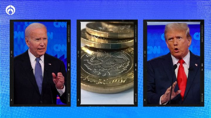 El peso 'sobrevive' al debate de Biden vs. Trump: cierra en 18.28 por dólar