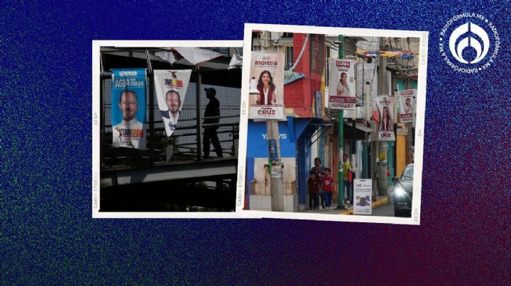 ¿Elecciones eternas? Sólo en 6 de las 16 alcaldías de CDMX han retirado propaganda electoral