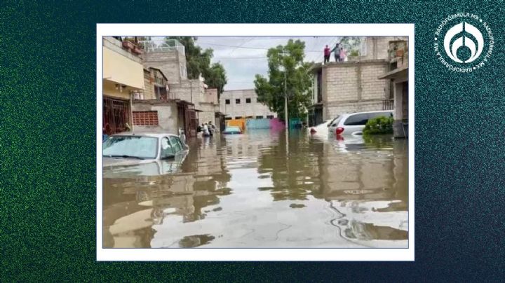 Edomex ‘bajo el agua’: lluvias dejan así de maltratados a Chalco y otros municipios (VIDEOS)
