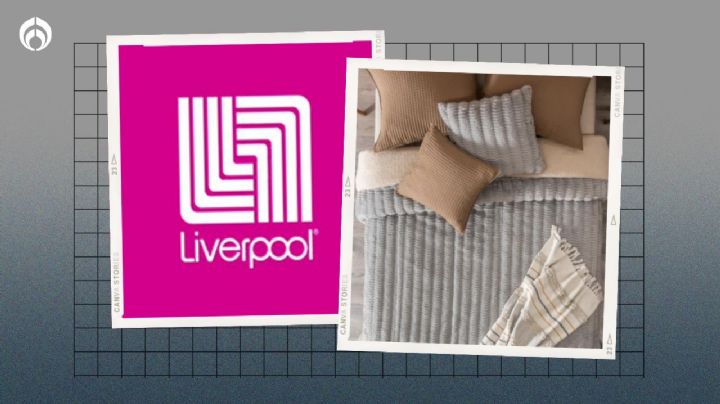 Gran Barata Liverpool: el cobertor con felpa ultra abrigadora y suave en remate
