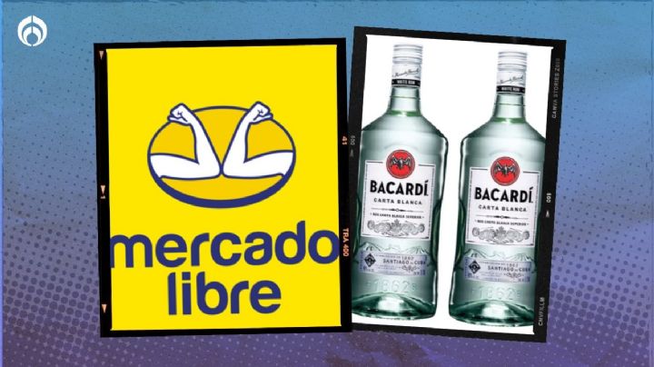 Para los amantes del ron: Mercado Libre vende 'regalado' paquete de 2 Bacardí de casi 2 litros