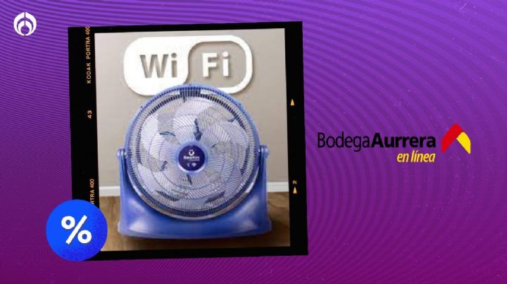 Bodega Aurrera rebaja el ventilador de piso Taurus con control por voz, WI-Fi y que ahorra luz