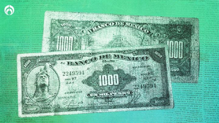 El billete antiguo de mil del año 1959 por el que pagan hasta 650 mil pesos