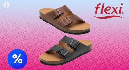 Ofertas FLEXI: sandalias cómodas de piel antiderrapantes para soportar el calorón