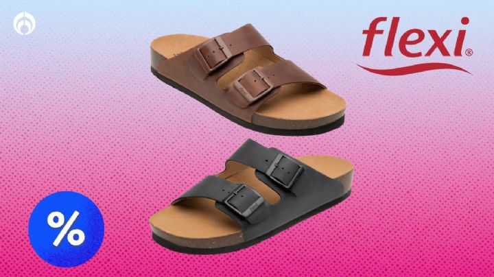 Ofertas FLEXI: sandalias cómodas de piel antiderrapantes para soportar el calorón