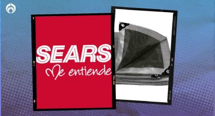 Sears le rebaja casi mil pesos a esta lona de uso rudo ¡de hasta 14 metros!