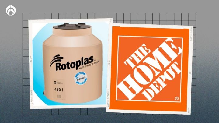 Home Depot: el tinaco Rotoplas más vendido tiene descuentazo y va con accesorios