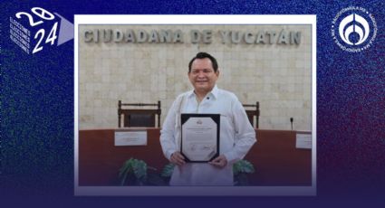 IEPAC da constancia de mayoría a 'Huacho' Díaz como gobernador electo de Yucatán