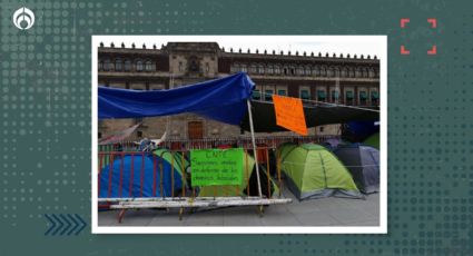 CNTE pone 'pausa' a su paro de labores... pero conservan plantón en el Zócalo