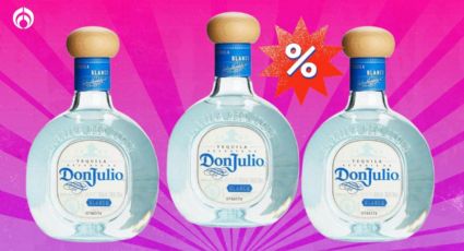 Walmart desploma el precio del paquete de 3 tequilas Don Julio Blanco con la selección más fina