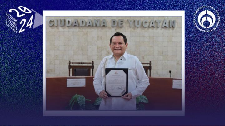 IEPAC da constancia de mayoría a 'Huacho' Díaz como gobernador electo de Yucatán