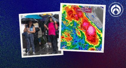 Chris se degrada a depresión tropical... pero afectará estos 10 estados con lluvias fuertes