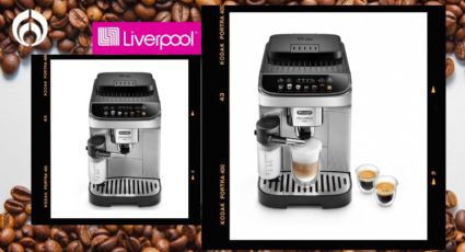 Liverpool tiene con descuento esta innovadora cafetera con molino automático y 7 recetas de café