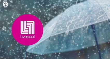 5 sombrillas para lluvia que Liverpool tiene en rebaja; son resistentes y te salvarán en esta temporada